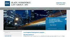 Desktop Screenshot of bwlawgroup.com