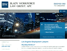 Tablet Screenshot of bwlawgroup.com